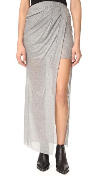 The Hours Wrap Maxi Skirt