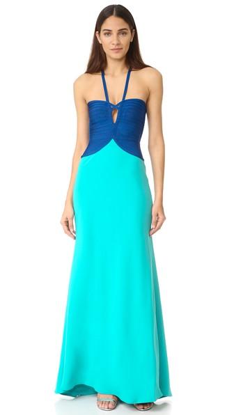 Herve Leger Annabelle Maxi Dress