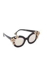 Alice Olivia Madison Floral Sunglasses