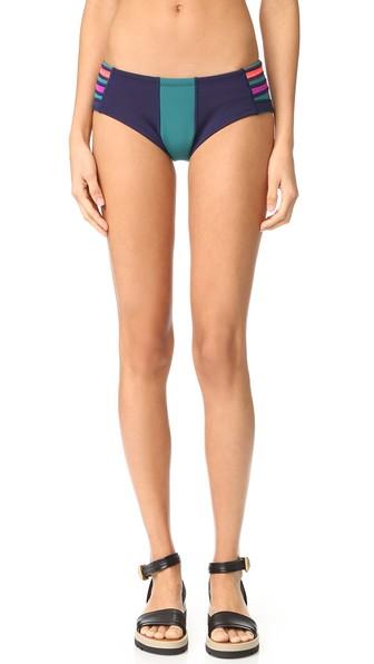 Cynthia Rowley Colorblock Bikini Bottoms