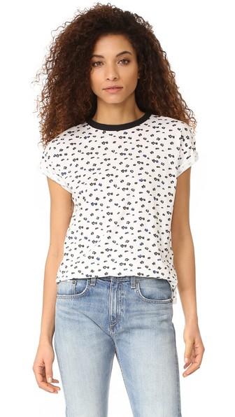 Rag Bone Jean Floral Crew Tee