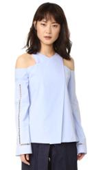 Zeus Dione Anemone Long Sleeve Blouse