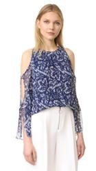 Ramy Brook Brush Stroke Printed Norma Blouse