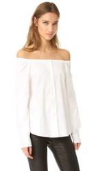 Theory Auriana Off The Shoulder Top