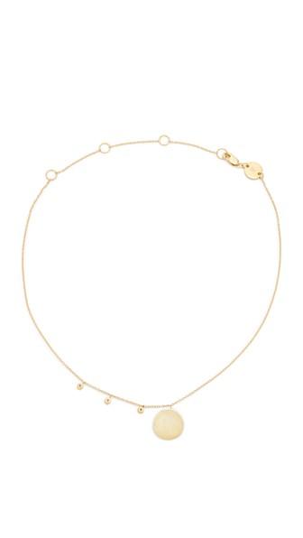 Jennifer Zeuner Jewelry Lou Disc Choker Necklace