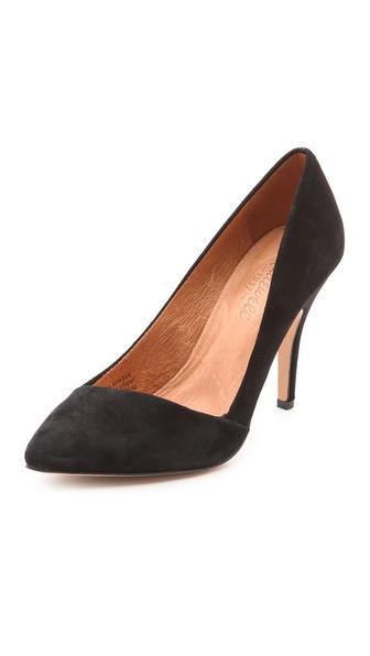 Madewell Mira Pumps - True Black
