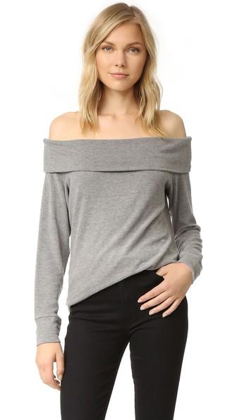 Cupcakes And Cashmere Brooklyn Off Shoulder Top
