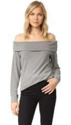 Cupcakes And Cashmere Brooklyn Off Shoulder Top