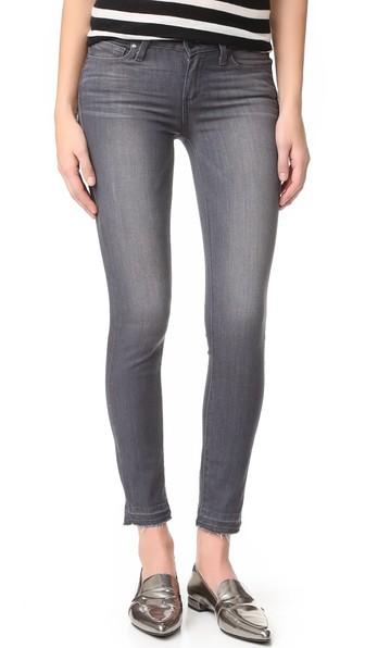Paige Verdugo Ankle Jeans With Undone Hem