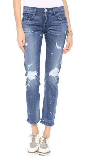 3x1 Distressed Boyfriend Jeans - Hopper
