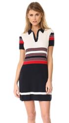 Rag Bone Krista Stripe Polo Dress