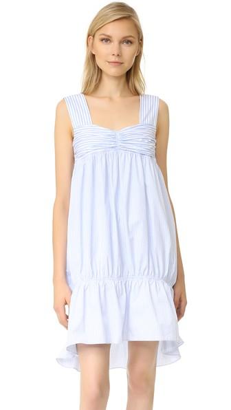 Victoria Victoria Beckham Striped Bandeau Dress