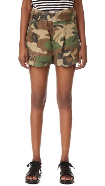 Marc Jacobs Cargo Camo Pocket Shorts
