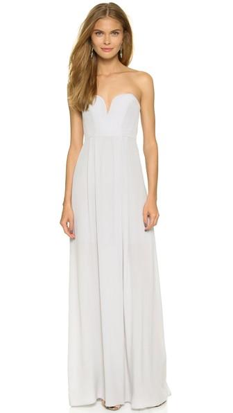 Zimmermann Strapless Maxi Dress