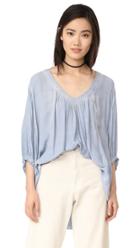 Free People Catch Me If You Can Blouse