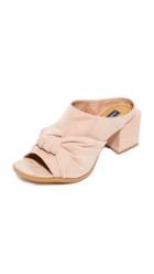 Jaggar Shift Block Heel Mules