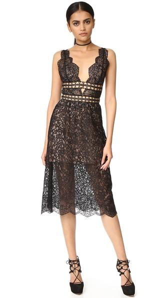 For Love Lemons Mon Cheri Midi Dress