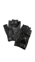 Carolina Amato Fingerless Moto Gloves