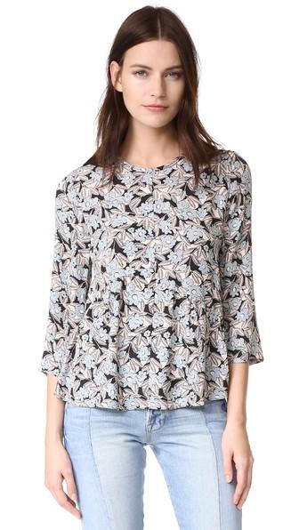 Rebecca Taylor Bijou Asymmetrical Top