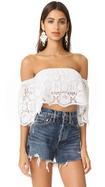 Miguelina Kela Off The Shoulder Top