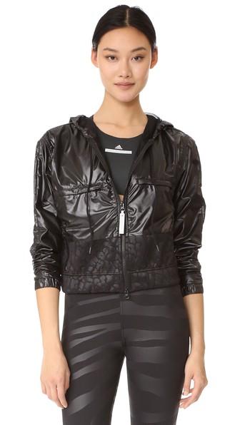 Adidas By Stella Mccartney Run Climatestorm Floral Jacket