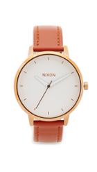 Nixon Kensington Leather Watch