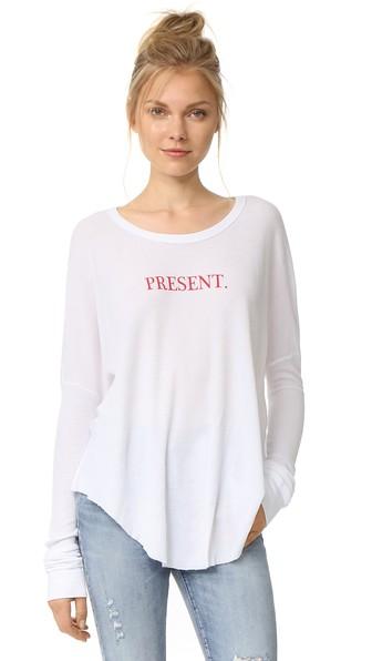 Wildfox Unwrap Me Thermal Top