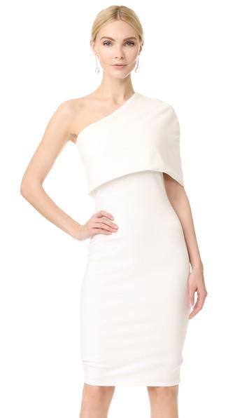 Michelle Mason Asymmetric Cocoon Dress