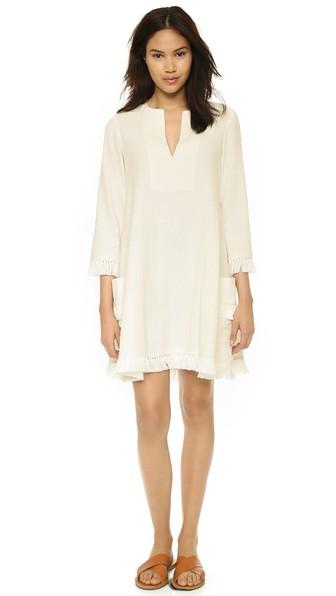 Bcbgmaxazria Trysta Dress - Off White
