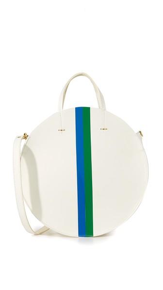 Clare V. Alistair Circle Bag - White Crossbody Bags, Handbags - W2422433