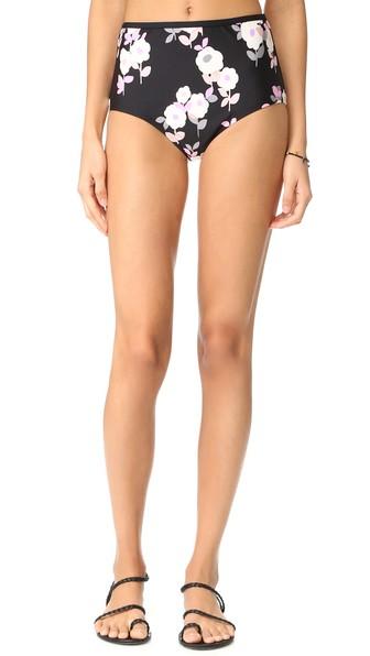Kate Spade New York Posey Grove High Waist Bikini Bottoms