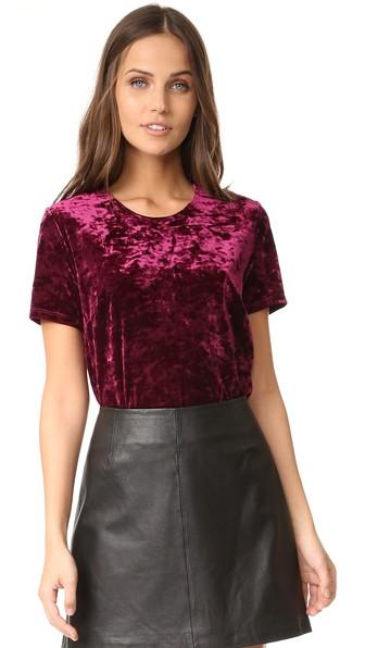 Only Hearts Velour Tee