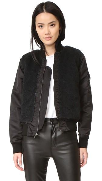 Mother Aviator Sherpa Jacket