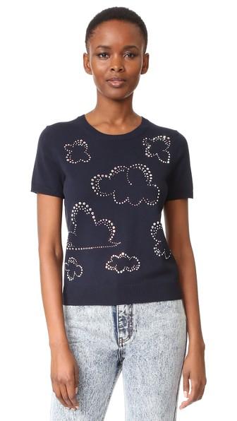 Marc Jacobs Short Sleeve Crew Sweater