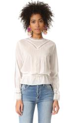 Sonia By Sonia Rykiel Lace Paneled Blouse