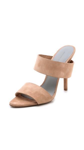 Alexander Wang Masha Suede Sandals - Truffle