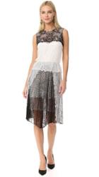 Loyd Ford Sleeveless Lace Dress