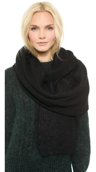 Acne Studios Dasha Scarf - Black