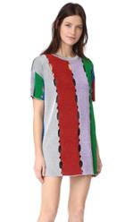 M Missoni Metallic Stripe T Shirt Dress