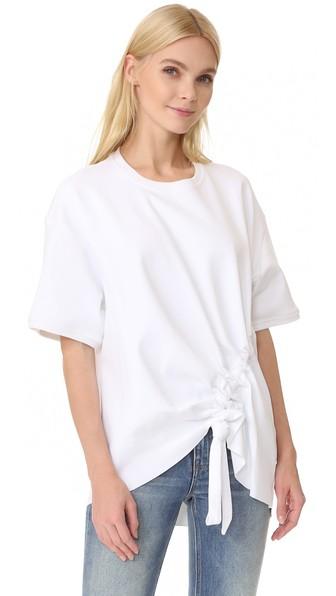Marques Almeida Jersey Side Cord Top
