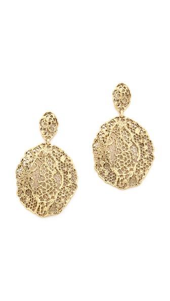 Aurelie Bidermann Lace Earrings