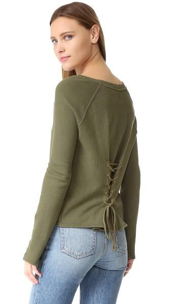 Pam Gela Bell Sleeve Sweatshirt