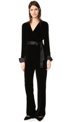 Diane Von Furstenberg Long Sleeve Jumpsuit