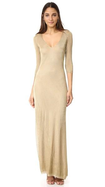 Dsquared2 Long Sleeve Maxi Dress
