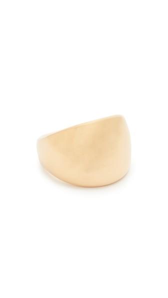 Soave Oro Polished Graduated Band Ring
