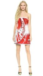 Moschino Soda Strapless Dress