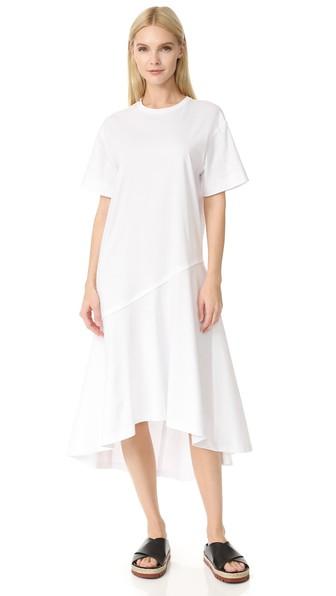 Cedric Charlier Short Sleeve Dress