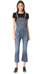 Rag Bone Jean Crop Flare Overalls