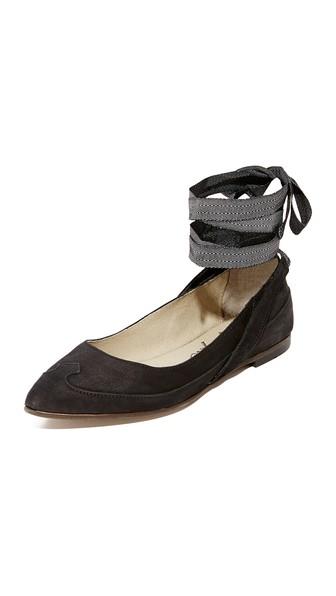 Free People Pressley Wrap Ballet Flats