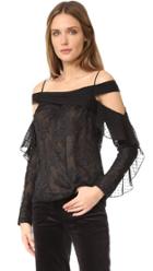 J Mendel Draped Blouse